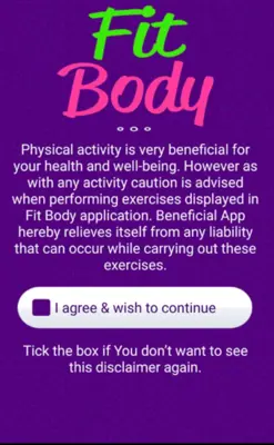 Fit Body android App screenshot 4